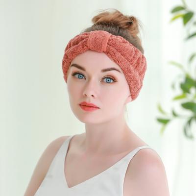 China Hair Facial Accessories Makeup Fashion Face Wash Head Bands Cosmetic Spa Head Band For Women for sale