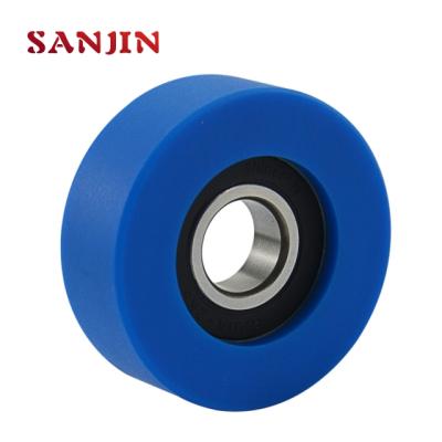 China Traditional Escalator Step Roller 76*25*6204 Escalator Step Wheel Escalator Parts for sale