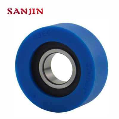 China SJEC Modern Escalator Parts Escalator Step Roller 70*25*6203/6204 for sale