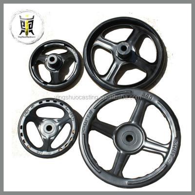 China Wheel Furniture Cast Iron Casting Wheels for sale