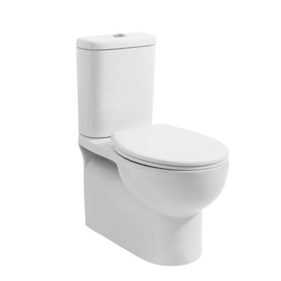 China Double-Flow Direct Sales Good Quality Ceramics Commode Cheap Two-piece Toilet for sale