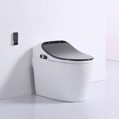 China High quality modern ceramic one-piece intelligent smart lavatory automatic operation electric automatic WC closestool for sale