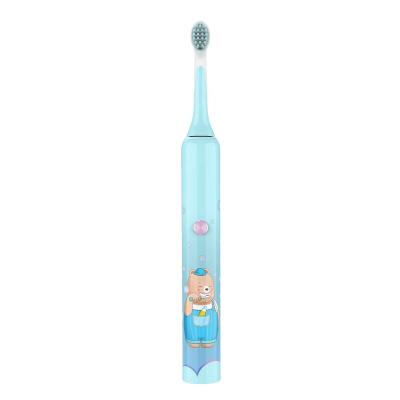 China Housekeeping Baby Kids Position Smart Technology Teaching Electric Toothbrush APP Interactive Game Bamboo Nano Child Sonic Toothbrush for sale