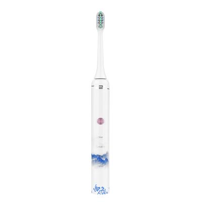 China Household Fashional Dental Electric Toothbrush Dupont Soft Bristle Powered Plastic Electric Sonic Toothbrush Holder for sale