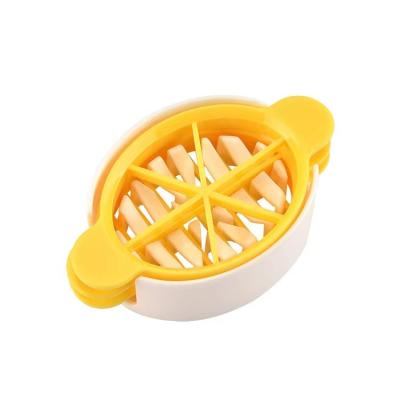 China 2022 Viable Best-Selling Egg Cutters 3 Piece Food Grade Hard Durable Multifunctional Egg Cutter for sale