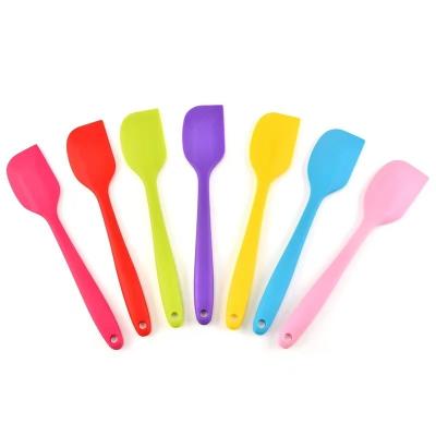 China High Quality Viable Bpa Non Rubber Stick Silicone Heat Resistant Free Seamless Spatula for sale