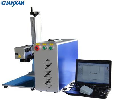 China Laser Marking Laser Marking Portable Fiber Laser Marking Machine 20w 30w Raycus Source Fast Speed ​​Laser Marking for sale