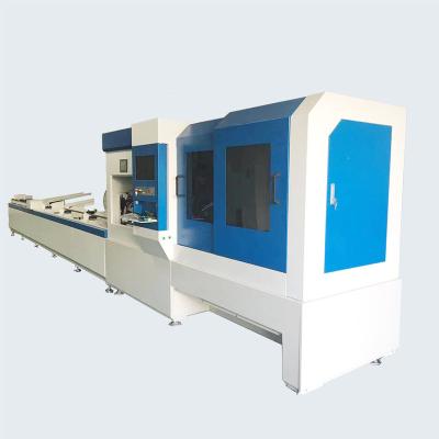 China Mobile platform automated loading fiber laser cutting machine for metal tube/CNC metal laser cutter/fiber laser cutting machine for sale