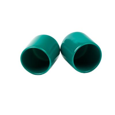 China 22mm Green Plastic Child Safe Hose End Cover PVC Dip Cap Child Safe for sale