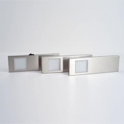 China Ressessed in 3pcs set led light 4000k rectangle led under display cabinet lights for kitchen for sale