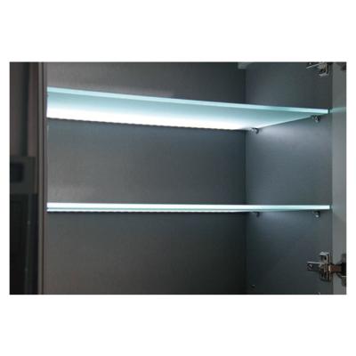 China Ressessed in 12v RGB Glass Cabinet Led Lighting Jewelry Display Stand Light Led Lighting for Glass Shelf for sale