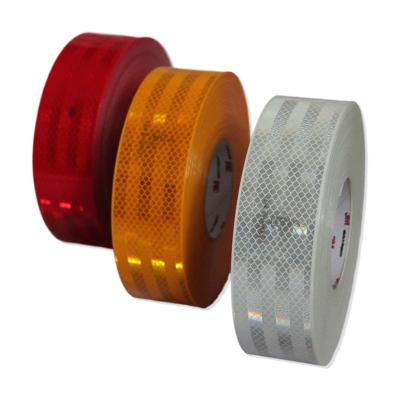 China Tearable Reflective Tape Material Safety PVC Tape Wholesale CEE Reflective Tape for sale