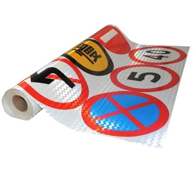 China Good Quality Road Traffic Tearable Wholesale Customized Sticker Warning Sign for sale