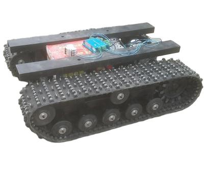 China All terrain robot track rubber chassis/landing gear can be customized for sale