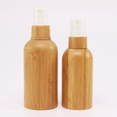 China Custom Hair Oil 20ml 50ml 100ml Face Oil Serum Bottle Bamboo Cosmetic Packaging Dropper Essential Oil Bottle for sale