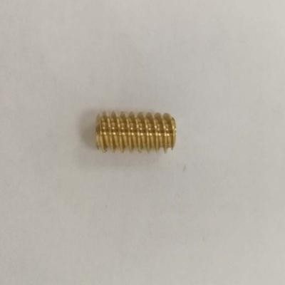 China Brass Cars M0.2, M0.3, Micro M0.5 Small Helical Worm And Worm Gear for sale