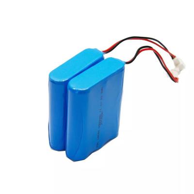 China 14.4v rechargeable battery 18650 battery 4400mah 2.2ah li-ion battery 7.4v 18650 lifepo4 for solar power system 38x38x140mm for sale