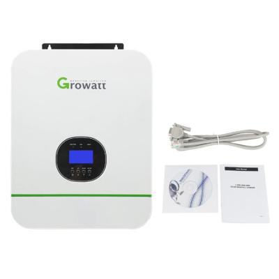 China Growatt Series Inverter Solar Off-Grid Inverter SPF 3000TL LVM 24P 130X350X455MM for sale