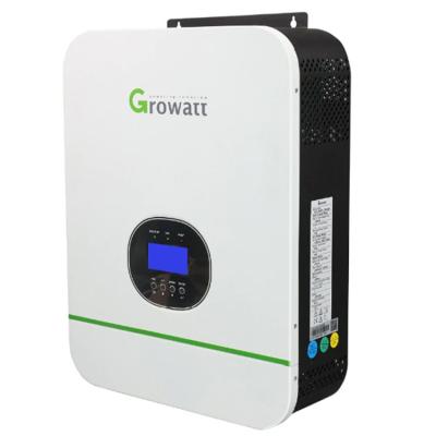 China Hot For Sale Growatt Series Inverter Off-Grid Solar Inverter SPF 3000TL LVM 48P Fast Delivery With Cheapest Price 130X350X455MM for sale