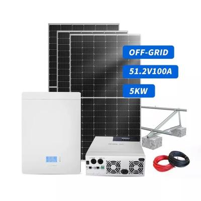 China Remote Control Wall All Mounted 5Kw 10Kw Home Storage Lithium Lifepo4 Battery 100Ah 48v 51.2v Solar Power Wall Solar Battery Lifepo4 for sale