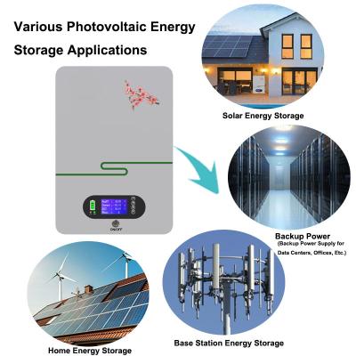 China Growatt 50Ah 60An 100Ah 200Ah 5Kw 10Kw Powerwall 10Kwh Home Lithium Battery Remote Control Replaced Solar Storage for sale