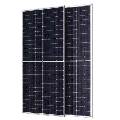 China Overseas Warehouse 25A Glass Delivery PERC Dual Solar Panel 500w 550w 600w Solar Panel Mono Bifacial Cell for sale