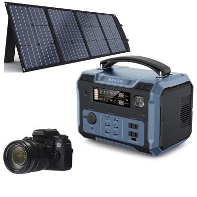 China Outlet 220V Cordless Charging Solar Rechargeable Power Supply Home Camping Portable Power Generators 100W Shenzhen for sale