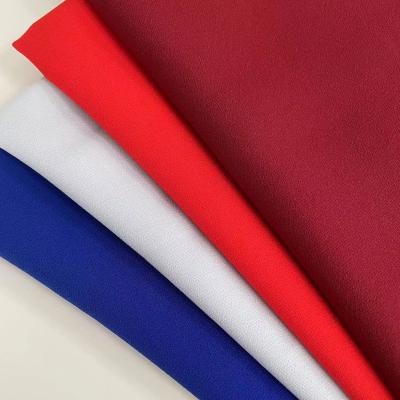 Chine DXX Wholesale Polyester Crepe Solid Color Fabric Chiffon Material Fabric Chiffon Plain Weave Manufacturer à vendre