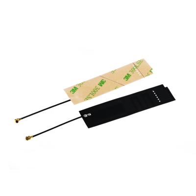 China 2.4G wifi GSM 3G 4G Antenna FPC interna com conector IPEX UFL Design de cor cinza à venda