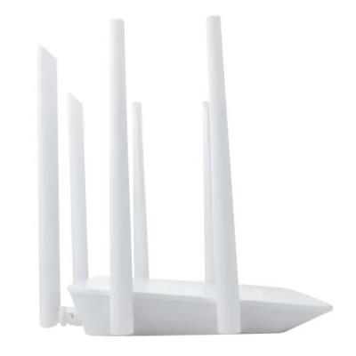 China Dual Antenna 48V PoE WiFi Bridge 3-5km Extender 14dBi White Outdoor 4G 5G WiFi Router for sale