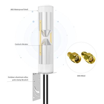 Chine VSWR≤1,5 0,5g 5G Antenne extérieure MIMO Antenne 4G Modem Antenne externe à vendre