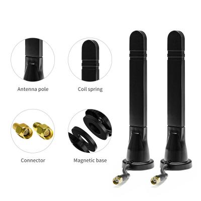 China Customized Connector Type 5dBi Gain 2.4GHz WiFi Antenna for 4G and 5.8GHz WiFi Router for sale