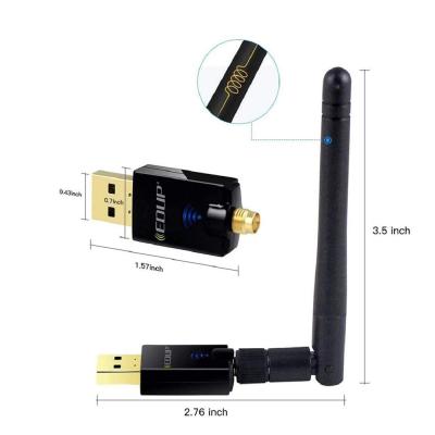 China Mini Dongle Wireless Adaptador WiFi USB Alfa para Conectividade Wireless Laptop Dongle à venda