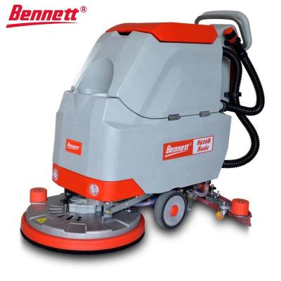 China Hotels Bennett S510B Basic Handheld Floor Scrubber, Small Floor Scrubber Dryer, Battery Powered Floor Scrubber Dryer for sale