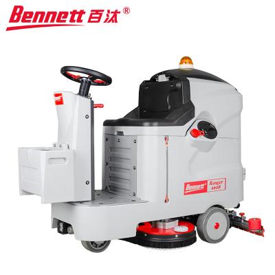 China Hotels Bennett R660B Ride On Compact Floor Scrubber Dryer, Can Go Into Elevator Floor Scrubber Cleaning Machine for sale