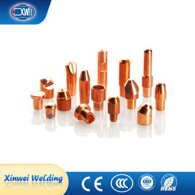 China Industrial Resistance Projection Welding Electrodes Accessory Caps For Spot Welder for sale