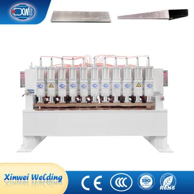 China Galvanized Door Edge Multi Head Spot Welding Machine Automatic for sale