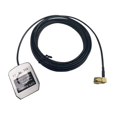 China Copper + PVC Car Base Glonass GPS Navigation Antenna External Magnetic Receiver With SMA Connector for sale