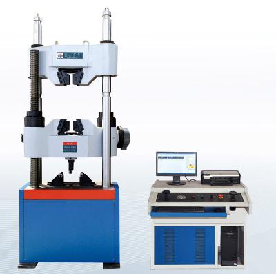 China WEW-100 Computer Display Hydraulic Universal Testing Machine Host Structure Type: Two Column for sale