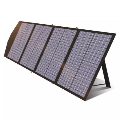 China Best Laptop Solar Panel Kit Mono Solar Panels 4 Times 200W 18V Crystalline Portable DC Output For Portable Generator Power Station for sale