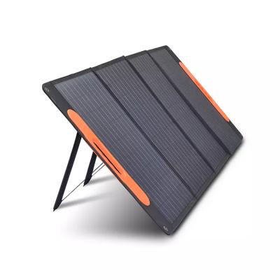 China Laptop Use 200W 18V Mono Portable Camping Battery Charger Solar Panel Home Foldable Cover For Solar Generator Upgrade for sale