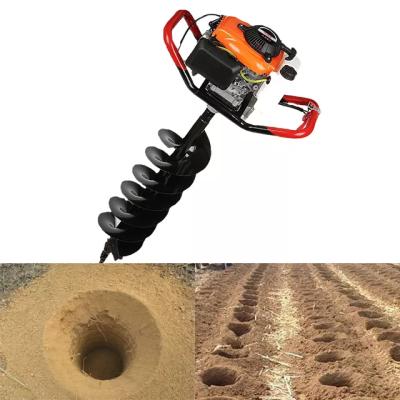 China Heavy Duty Gasoline 71cc Hand Hole Earth Auger Ground Drill Factory Price for sale