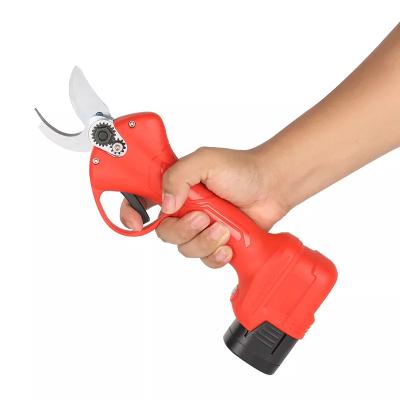 China Anti-Slip Handle Lightweight Battery Electric Orchard Shears Vineyard Pruner for sale