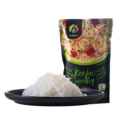 China Low Fat Low Fat Organic Instant Shirataki Vegan Private Label Hethstia Konjac Noodles Supplier for sale