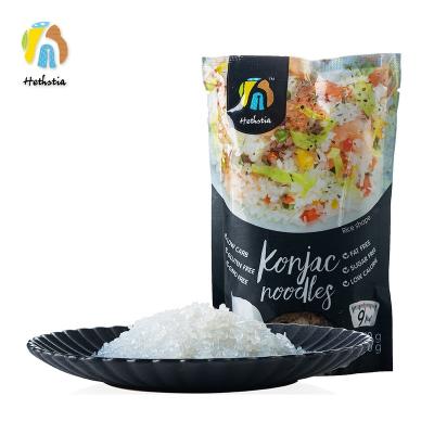 China Lose Slim Weight Gluten Free Food Pure Konjac Instant Shirataki Rice Keto with Low Calorie for sale