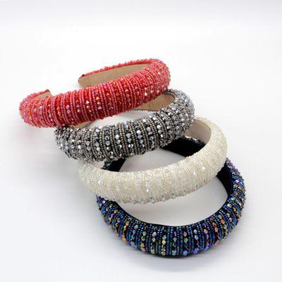 China Outdoor Activities Sandro Sponge Diamond Fashion Rhinestone Crystal Headband for sale