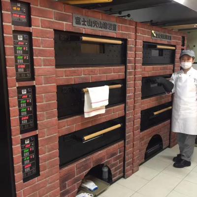 China Sale 4 Deck High Baking Value Restaurant Europe Commercial Brick Pizza Electric Heating Oven Customized for sale