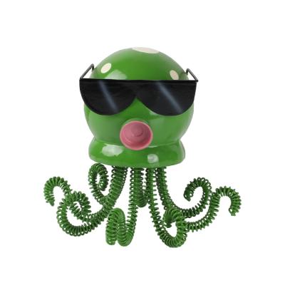 China Europe creative and personalized children's room toys ornaments cartoon sunglasses octopus handmade iron educational toys for sale