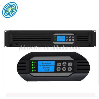 China Telecom System 2U/19inch Rack Mount 48v to 220v DC AC Telecom Inverter 1KVA 2KVA 3KVA 4KVA 5KVA for sale