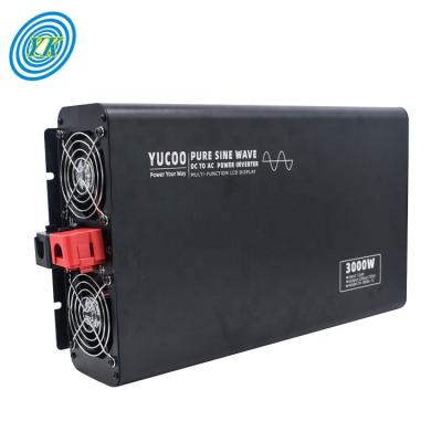 China Home Solar Power System Soft Start Pure Sine Wave Inverter 24vdc to 220vac 3000w Pure Sine Wave Inverter Solar Power Inverter for sale